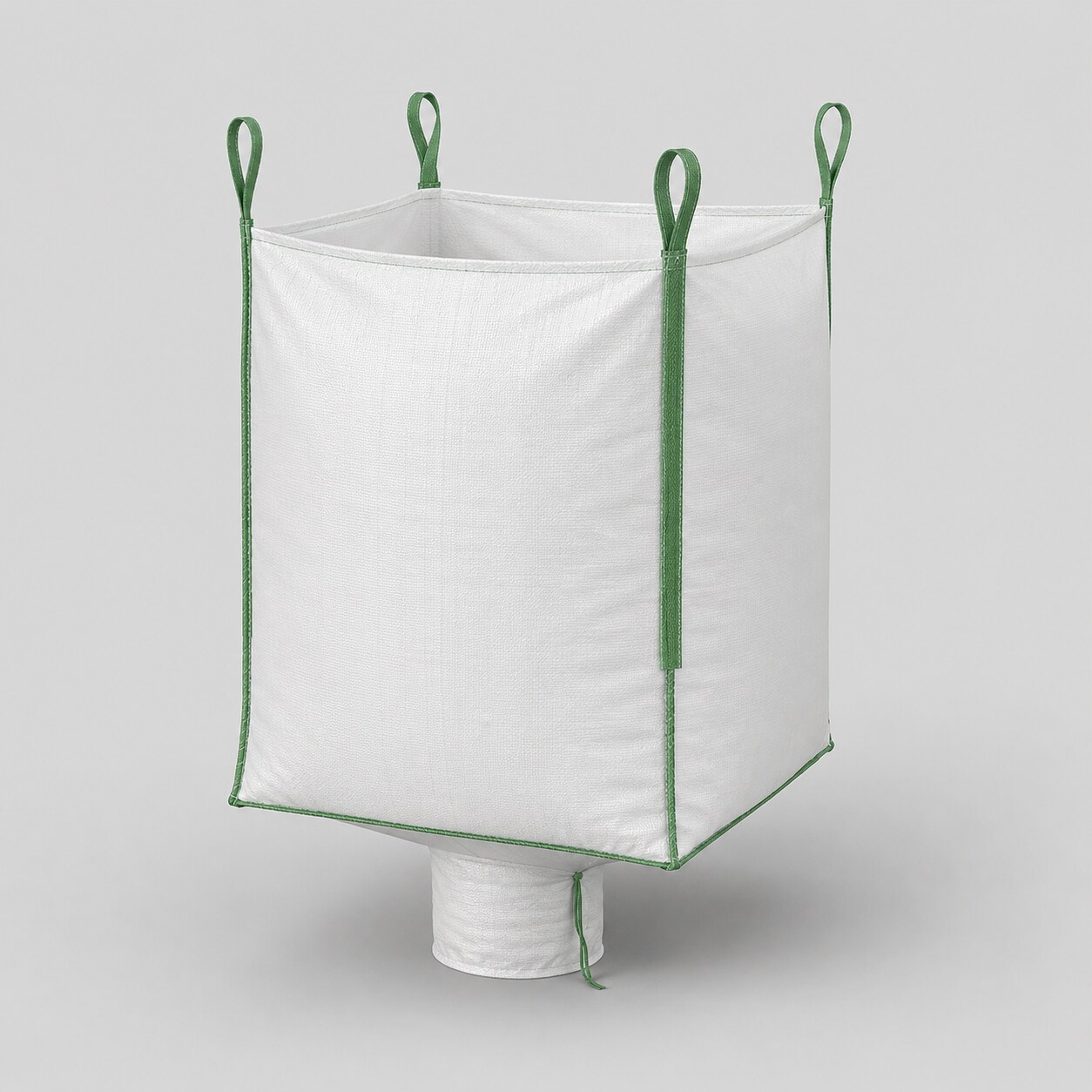FIBC bag top open bottom spout