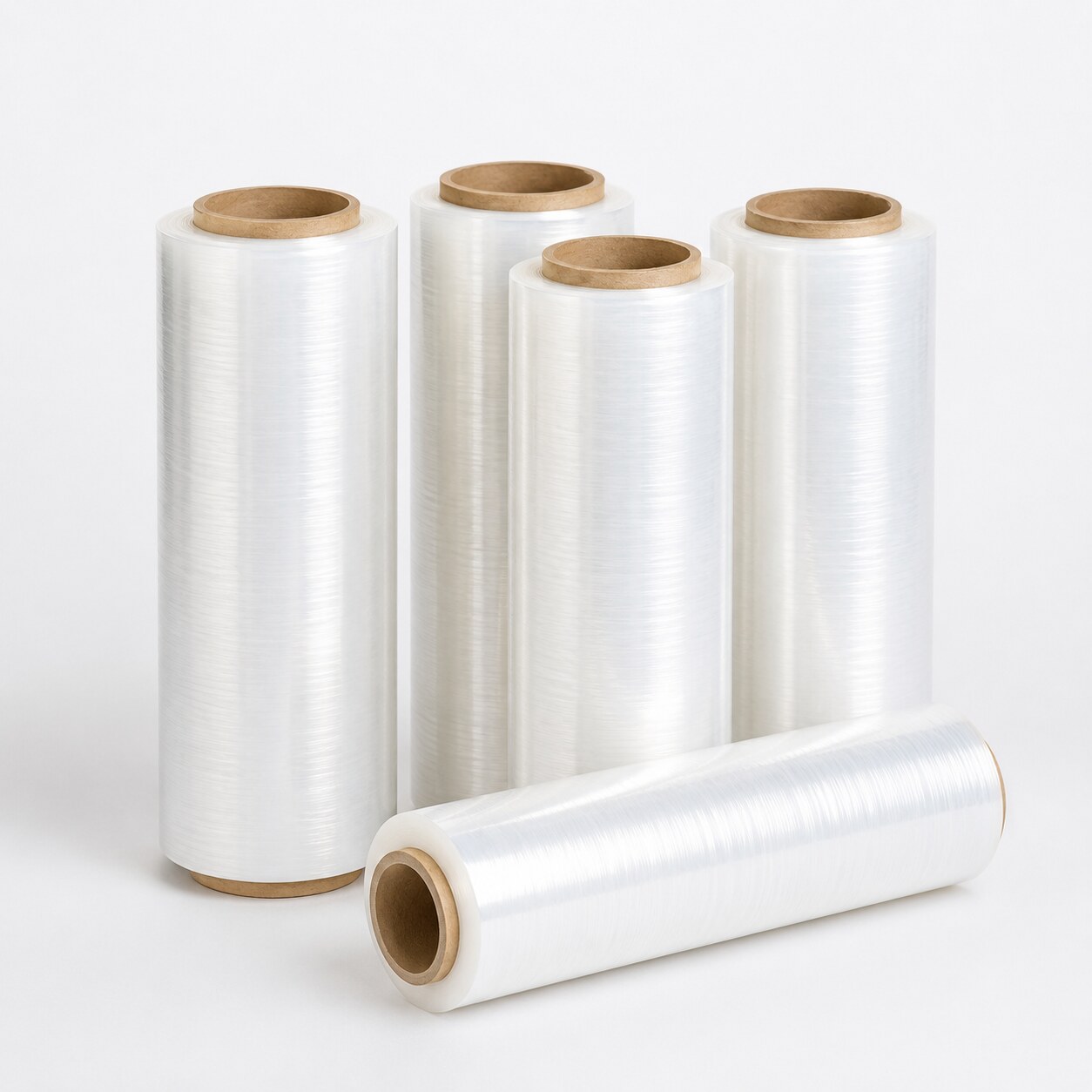 Rolls of LDPE liner film