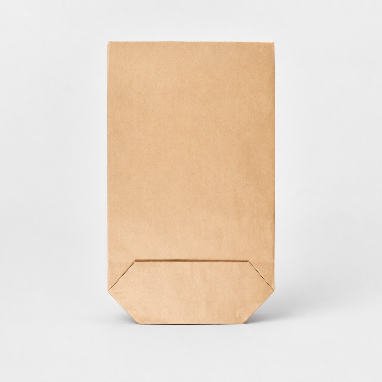 Multi-layer kraft paper bag standing upright